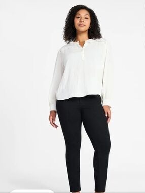 TIME & TRU black JEANS brand new SIZES 8 - 10 - 12 - 16- 18 HIGH RISE skinny
